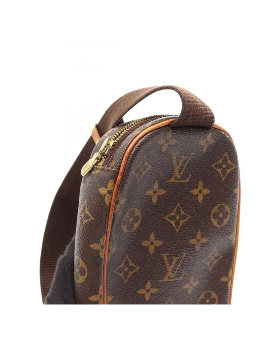 Louis Vuitton Waist Bag Pochette Gange Monogram Canvas Leather